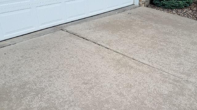 Concrete Repair in South Pekin, IL - Before Photo
