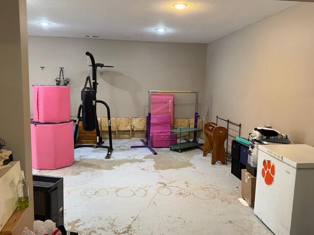 Basement Waterproofing in Asbury, IA - Before Photo