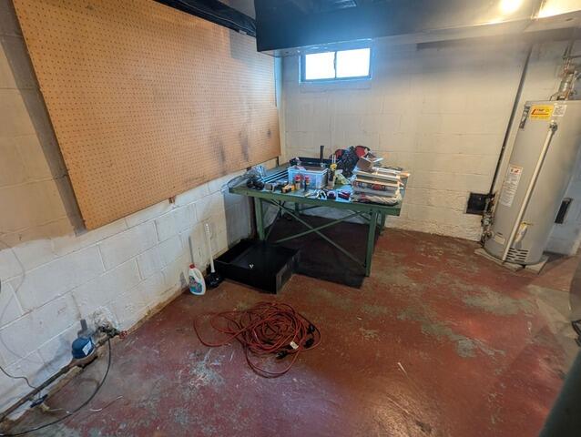 Basement Waterproofing in Bettendorf, IA - Before Photo