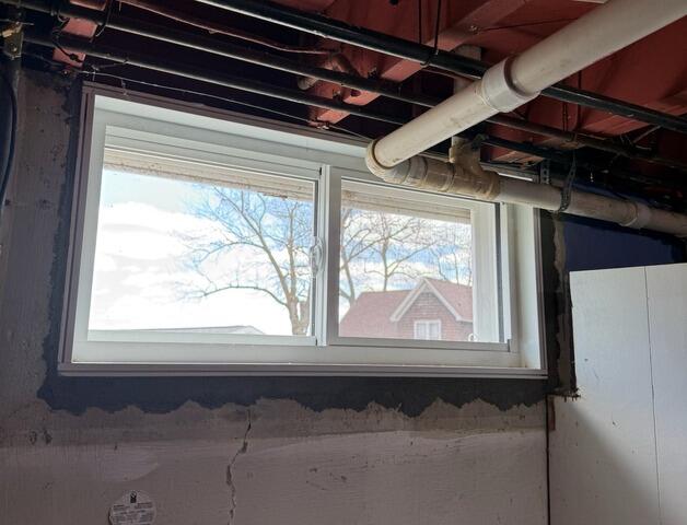 Basement Waterproofing in Bettendorf, IA - After Photo