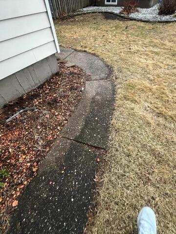 Concrete Repair in Davenport, IA - Before Photo