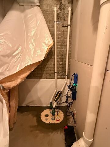 Basement Waterproofing in Bettendorf, IA - After Photo