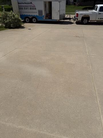 No More Driveway Drama in De Witt, IA - After Photo