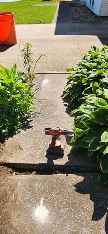 Precision PolyLevel Concrete Repair in Port Byron, IL - Before Photo