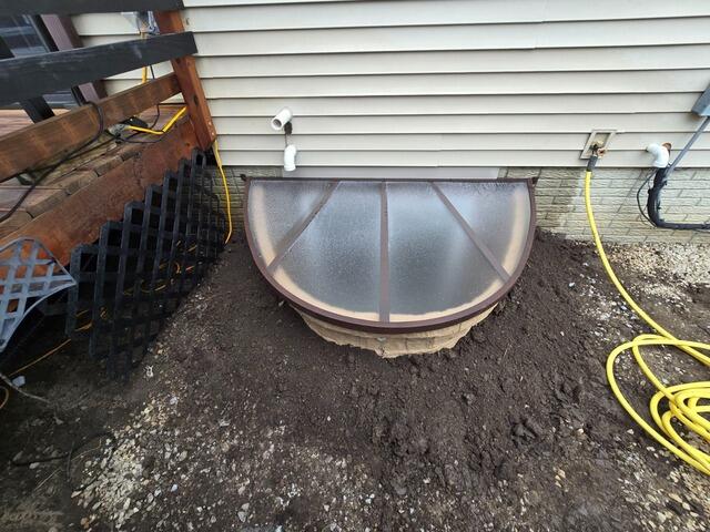 Solon Homeowners Secure Peace of Mind with a New Egress System and Foundation Repair - After Photo