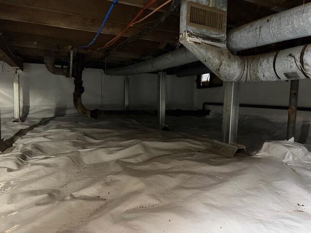 Creating a Clean and Healthy Crawl Space in Silvis, IL - After Photo
