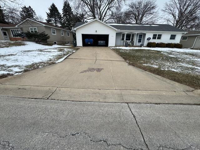 Protecting a Foundation with Precision Concrete Leveling in Waterloo, IA - Before Photo