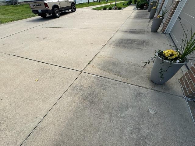 Concrete Slab Alignment & Joint Sealing in Waverly, IA - Before Photo