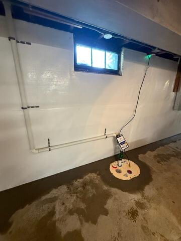 Sub-Floor Waterproofing & Sump Pump Installation in Davenport, IA