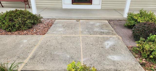 Concrete Slab Lifted and Leveled in Byron, IL - After Photo