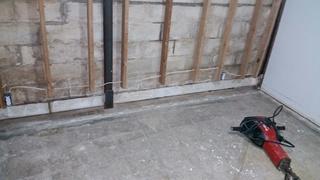 Wet East Peoria Basement Gets Waterproofed