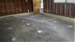 PolyLevel Lifts Sunken Garage Slab for Property in Ionia, IA