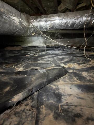Crawl Space Sealing Solutions in Bartow, GA - Before Photo