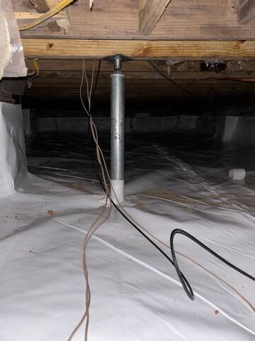 Sinking Floor Support in Summerville, GA - After Photo