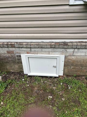 Installing Waterproof Crawl Space Door in Summerville, SC - After Photo