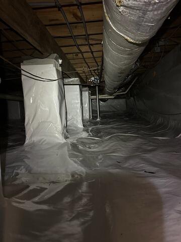 Encapsulating Under Home in Macon, GA - After Photo
