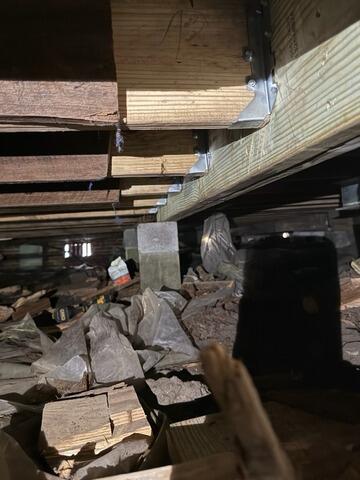 Crawlspace Transformation in Odum, GA