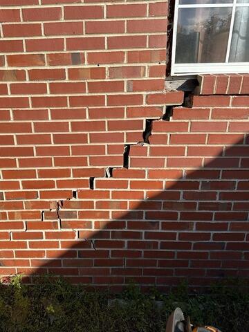 Cracked Closed with Push Piers in Gifford, SC