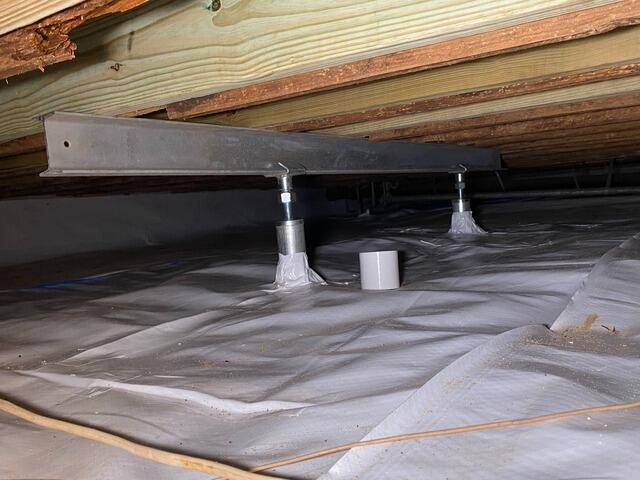 Complete Crawlspace Transformation in Newington, GA