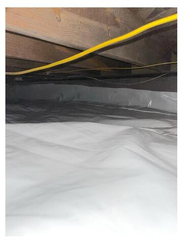 Crawl Space Moisture Issues and Permanent Solutions in Savannah, GA - After Photo
