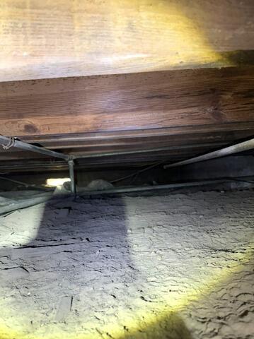 Crawl Space Moisture Issues and Permanent Solutions in Savannah, GA - Before Photo