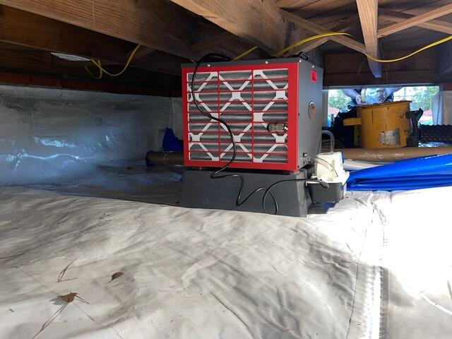 Crawl Space Mold Problem Solved in Savannah, GA - After Photo