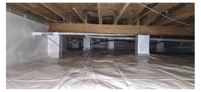 CleanSpace Encapsulation: A Solution for Crawl Space Moisture and Humidity in Hilton Head Island, SC - After Photo