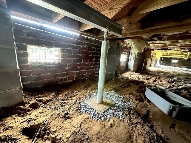 Stabilizing a Sinking Floor with the SmartJack Support System in Charleston, SC - After Photo