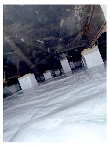 Sealing Crawl Space With CleanSpace Vapor Barrier in Rincon, GA - After Photo