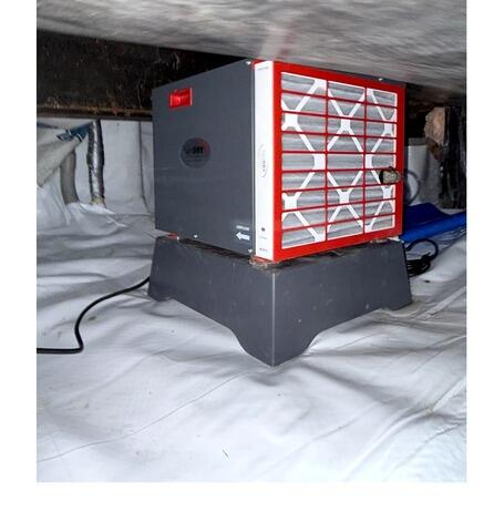 Ultimate Crawl Space Solution: CleanSpace and SaniDry Sedona Installation in Rincon, GA - After Photo
