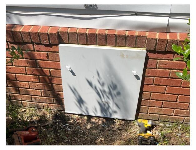 Replacing Rusted Crawl Space Door in Kathleen, GA - After Photo