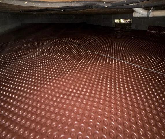 Crawl Space Ground Water Problem Solved in Beaufort, SC - After Photo