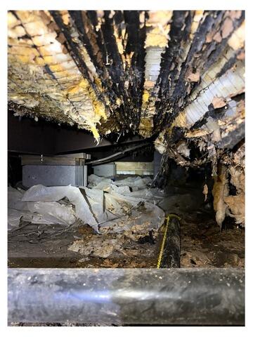 Major Moisture and Humidity Crawl Space Problem Repaired in Midway, GA - Before Photo