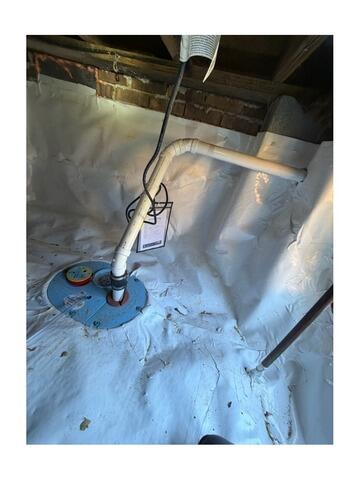 Crawl Space Drainage Solutions in Lagrange, GA - After Photo