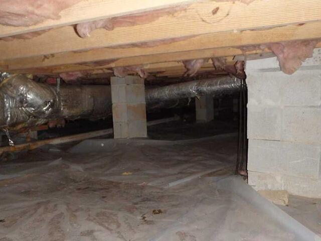 Floors Permanently Stabilized in Adrian, GA - Before Photo