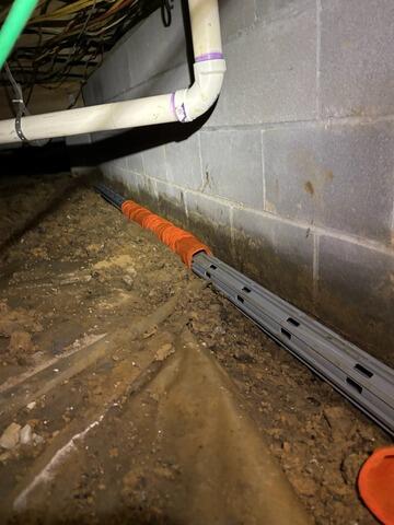 StarPipe Drainage System Eliminates Flooded Crawl Space Problem in Savannah, GA - After Photo