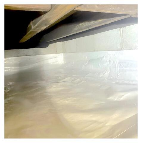 Wet Crawl Space Repair in Barnesville, GA - After Photo