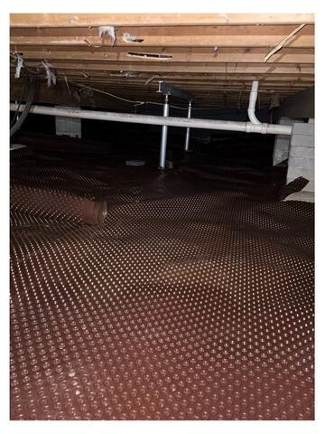 Sealing and Lifting Crawl Space in Hilton Head Island, SC - After Photo