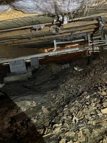 Sealing and Lifting Crawl Space in Hilton Head Island, SC - Before Photo