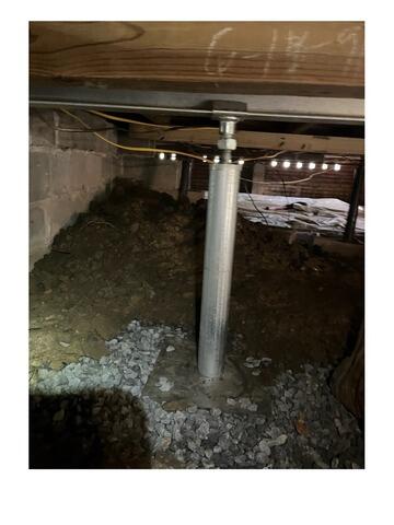 Warped & Uneven Floor Above Crawl Space Repair in Columbus, GA