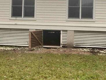 Airtight, Everlast Door Installed on Dafuskie Island, SC - Before Photo