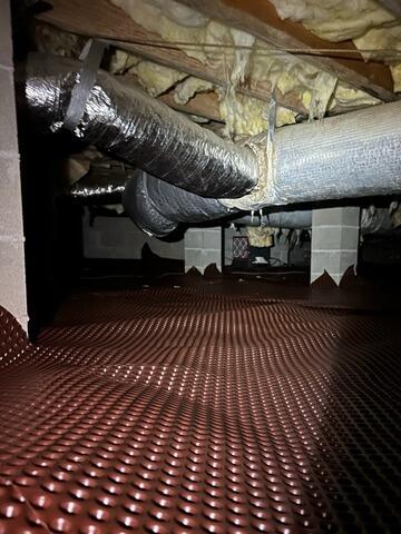 Vapor Barrier installed in Savannah, GA
