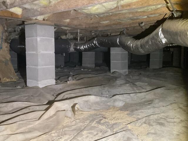 Vapor Barrier installed in Savannah, GA