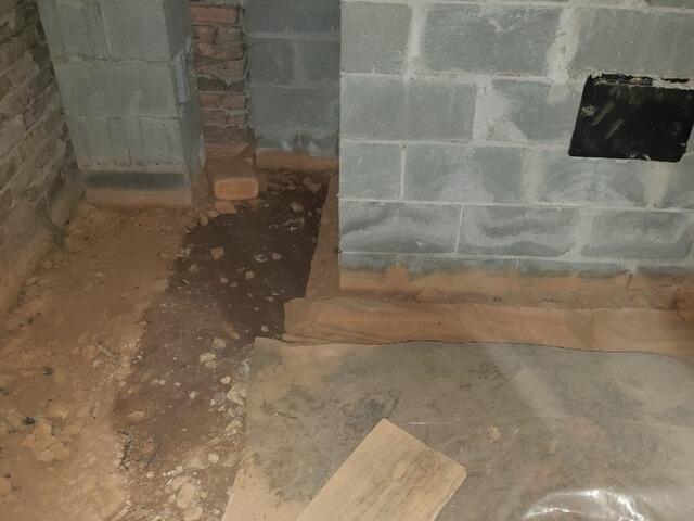 SmartSump Installed in Manchester, GA - Before Photo