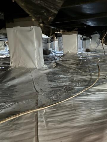 Crawlspace Transformation in Byron, GA - After Photo