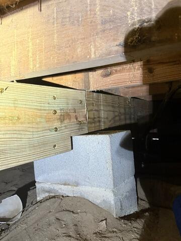 Main Beam Replaced in Claxton, GA