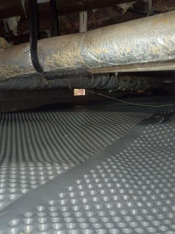 Vapor Barrier in Bluffton, SC - After Photo