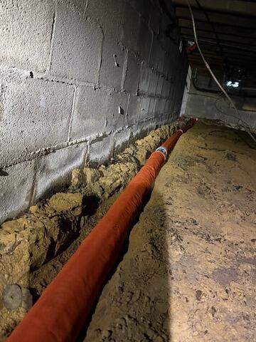 Starpipe Crawlspace Drainage Installed in Statesboro, GA