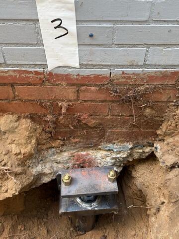 Helical Pier installed in Columbus, GA