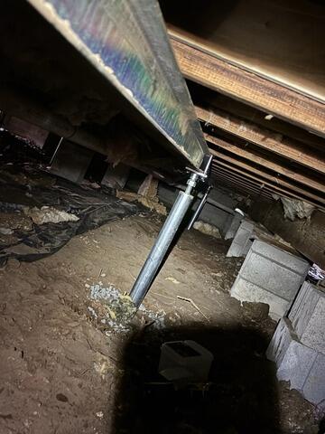 Sagging Floors Fortified in Brunswick, GA